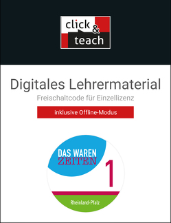 Das waren Zeiten – Rheinland-Pfalz – neu / Das waren Zeiten RLP click & teach 1 Box – neu von Bernsen,  Daniel, Brückner,  Dieter, Gans,  Rüdiger