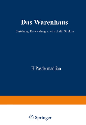 Das Warenhaus von Pasdermadjian,  Hrant