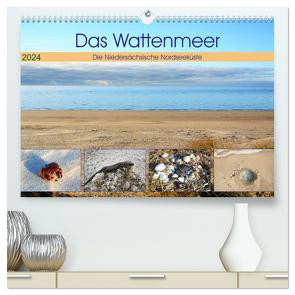 Das Wattenmeer – 2024 (hochwertiger Premium Wandkalender 2024 DIN A2 quer), Kunstdruck in Hochglanz von Klünder,  Günther