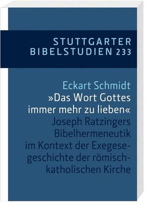 ‚… das Wort Gottes immer mehr zu lieben‘ von Schmidt,  Eckart