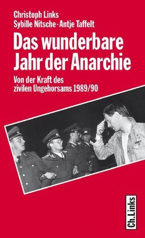 Das wunderbare Jahr der Anarchie von Franke,  Annemarie, Grabert,  Detlef, Hahlweg,  Bernd, Leide,  Henry, Links,  Christoph, Nitsche,  Sybille, Pflugbeil,  Sebastian, Poppe,  Franz, Schiebert,  Helgard, Schult,  Reinhard, Sobko,  Susanne, Taffelt,  Antje, Tanner,  Volly, Thurn,  Joachim F., Wolfram,  Klaus