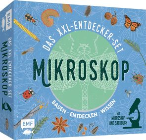 Das XXL-Entdecker-Set – Mikroskop: Mit Mikroskop, Linsen und Objektträgern + Sachbuch mit faszinierenden Experimenten von Jackson,  Tom, Wiese,  Martina