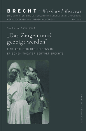 »Das Zeigen muß gezeigt werden« von Schicht,  Saskia