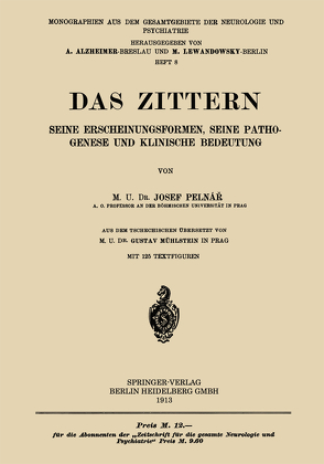 Das Zittern von Pelnář,  Josef