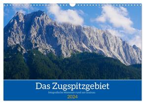 Das Zugspitzegebiet (Wandkalender 2024 DIN A3 quer), CALVENDO Monatskalender von Berdin,  Sandra