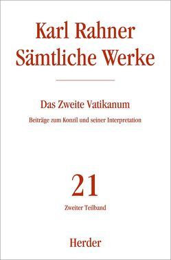 Das Zweite Vatikanum von Rahner,  Karl, Wassilowsky,  Günther