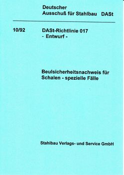 DASt-Richtlinie 017. Entwurf