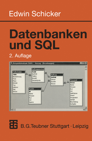 Datenbanken und SQL von Schicker,  Edwin