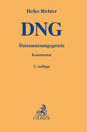 Datennutzungsgesetz von Richter,  Heiko