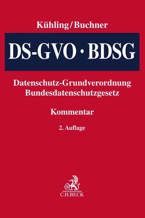 Datenschutz-Grundverordnung/BDSG von Bäcker,  Matthias, Bange (geb. Wieczorek),  Mirko, Bergt,  Matthias, Boehm,  Franziska, Buchner,  Benedikt, Caspar,  Johannes, Dix,  Alexander, Golla,  Sebastian, Hartung,  Jürgen, Herbst,  Tobias, Jandt,  Silke, Klar,  Manuel, Kühling,  Jürgen, Maschmann,  Frank, Petri,  Thomas, Raab,  Johannes, Sackmann,  Florian, Schroeder,  Christian, Schwichtenberg,  Simon, Tinnefeld,  Marie-Theres, Weichert,  Thilo