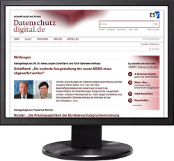 DATENSCHUTZdigital – Jahresabonnement bei Kombibezug Print und Datenbank von Holthaus,  Gabriele, Schaffland,  Astrid, Schaffland,  Hans-Jürgen, Wiltfang,  Noeme