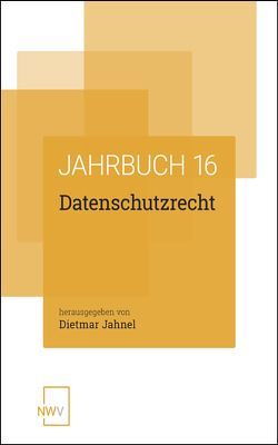 Datenschutzrecht von Jahnel,  Dietmar