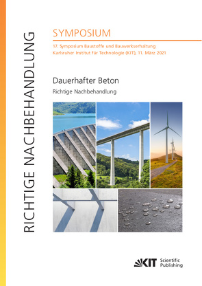 Dauerhafter Beton – Richtige Nachbehandlung : 17. Symposium Baustoffe und Bauwerkserhaltung, Karlsruher Institut für Technologie (KIT), 11. März 2021 von Dehn,  Frank, Mercedes Kind,  Vanessa, Nolting,  Ulrich