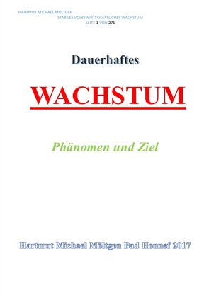 Dauerhaftes Wachstum von Moeltgen,  Hartmut Michael