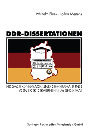 DDR-Dissertationen von Bleek,  Wilhelm, Mertens,  Lothar