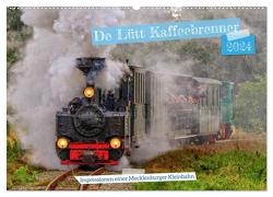 De Lütt Kaffeebrenner – Impressionen einer Mecklenburger Kleinbahn (Wandkalender 2024 DIN A2 quer), CALVENDO Monatskalender von Felix,  Holger