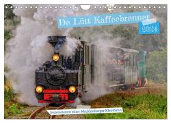 De Lütt Kaffeebrenner – Impressionen einer Mecklenburger Kleinbahn (Wandkalender 2024 DIN A4 quer), CALVENDO Monatskalender von Felix,  Holger