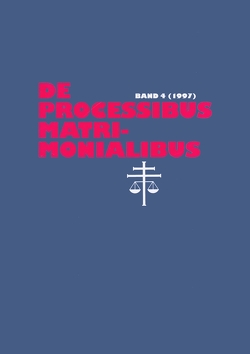 De processibus matrimonialibus von Güthoff,  Elmar, Selge,  Karl-Heinz