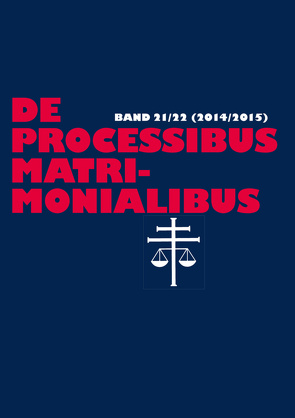 De processibus matrimonialibus von Güthoff,  Elmar, Selge,  Karl-Heinz