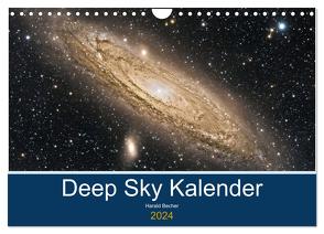 Deep Sky Kalender (Wandkalender 2024 DIN A4 quer), CALVENDO Monatskalender von Becher,  Harald