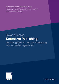 Defensive Publishing von Pangerl,  Stefanie