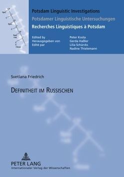 Definitheit im Russischen von Friedrich,  Svetlana