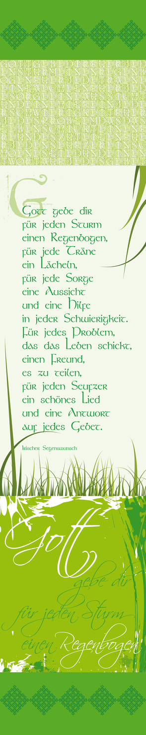 Dekobanner Irischer Segen
