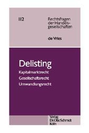 Delisting von DeVries,  Kolja