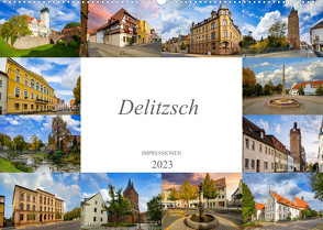 Delitzsch Impressionen (Wandkalender 2023 DIN A2 quer) von Meutzner,  Dirk