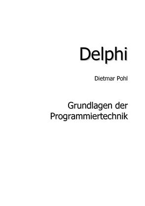 Delphi von Pohl,  Dietmar