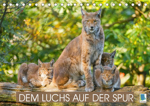 Dem Luchs auf der Spur (Tischkalender 2022 DIN A5 quer) von CALVENDO