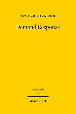 Demand Response von Ländner,  Eva-Maria