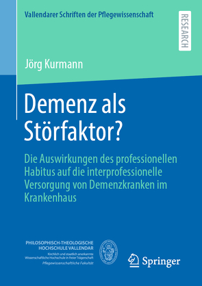 Demenz als Störfaktor? von Kurmann,  Jörg