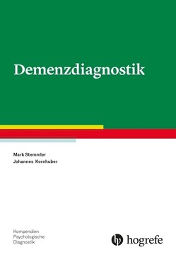 Demenzdiagnostik von Kornhuber,  Johannes, Stemmler,  Mark