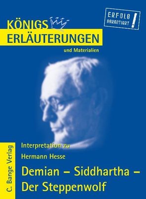 Demian – Siddhartha – Der Steppenwolf von Hermann Hesse. von Herforth,  Maria-Felicitas, Hesse,  Hermann