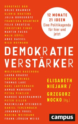 Demokratieverstärker von Niejahr,  Elisabeth, Nocko,  Grzegorz