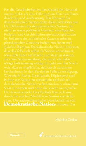 Demokratische Nation von Öcalan,  Abdullah