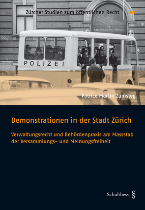 Demonstrationen in der Stadt Zürich von Zumsteg,  Patrice Martin