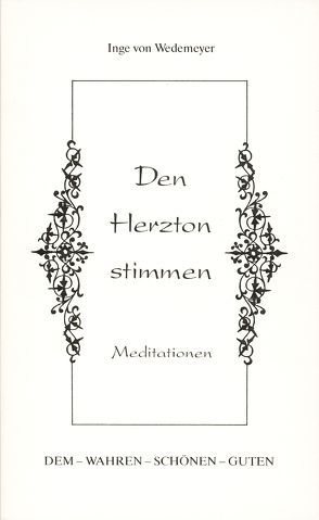 Den Herzton stimmen von Wedemeyer,  Inge von