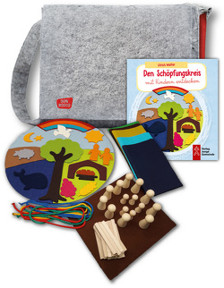 Den Schöpfungskreis mit Kindern entdecken – eine Erzähltasche mit Legematerial und Praxisbuch von Hitzelberger,  Peter, Walter,  Ulrich