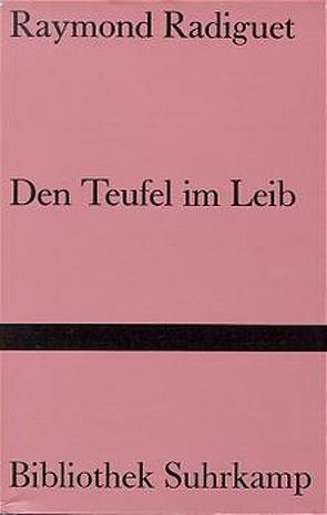 Den Teufel im Leib von Kemp,  Friedhelm, Radiguet,  Raymond