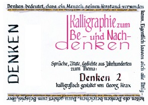 Denken 2 von Krax,  Georg