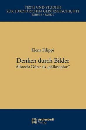 Denken durch Bilder von Filippi,  Elena