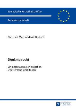 Denkmalrecht von Dietrich,  Christian