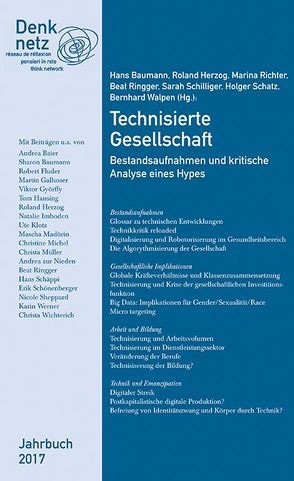 Denknetz Jahrbuch 2017: Technisierte Gesellschaft