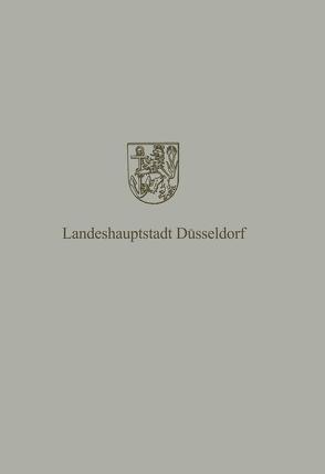 Denkschrift zum Wiederaufbau der Rheinbrücke Düsseldorf-Neuss 1950–1951 von Stadt Düsseldorf