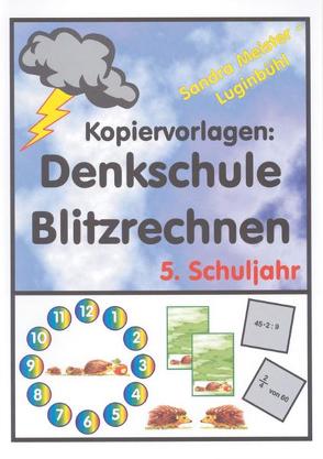 Denkschule Blitze 5 von Meister-Luginbühl,  Sandra