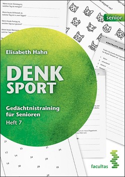 Denksport Heft 7 (Zusatzmaterial) von Hahn,  Elisabeth