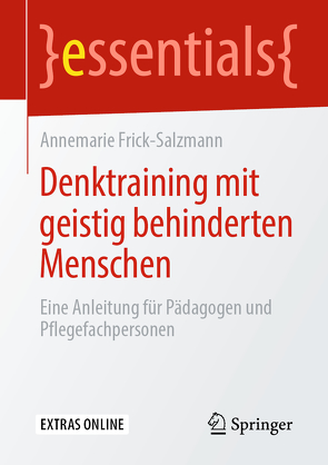 Denktraining mit geistig behinderten Menschen von Frick-Salzmann,  Annemarie