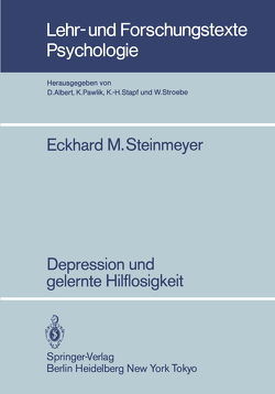 Depression und gelernte Hilflosigkeit von Steinmeyer,  E.M.